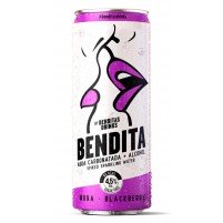 Bendita Carbonated Water with Alcohol Blackberry